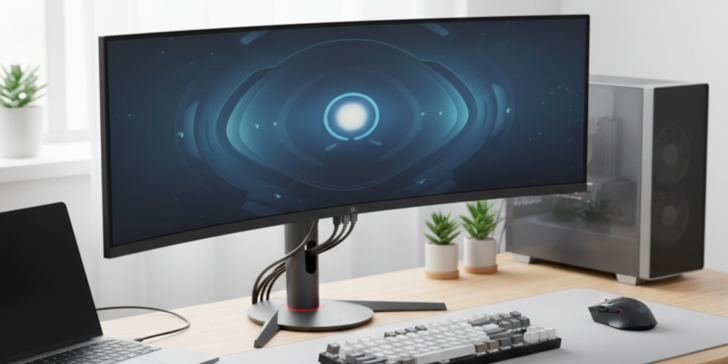 Asus ROG Strix XG34WCDMS Ultrawide QD-OLED Gaming Monitor