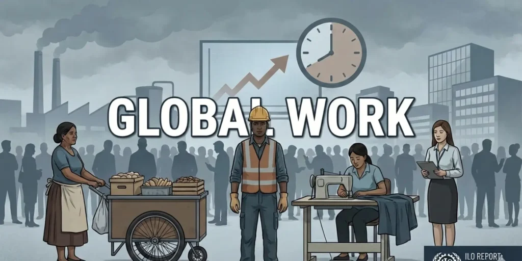Global workers face slow progress in job quality and decent work, according to the International Labour Organisation report.