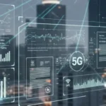 Illustration of mobile network towers and digital signals related to IT Ministry telecom spectrum auction policy in Pakistan