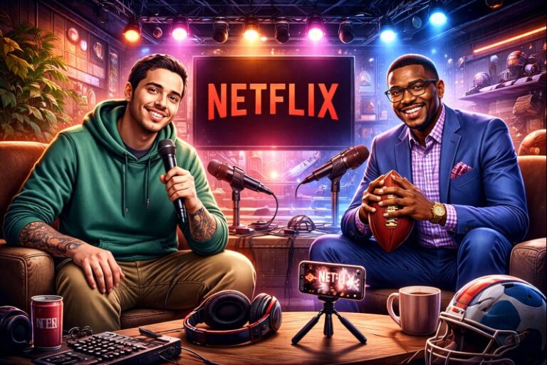 Netflix Video Podcasts Get a Boost With Pete Davidson and Michael Irvin