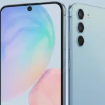 Samsung Galaxy A57 5G smartphone showing its sleek design, triple rear cameras, and 6.6-inch display, representing the upcoming launch in Malaysia after SIRIM certification.