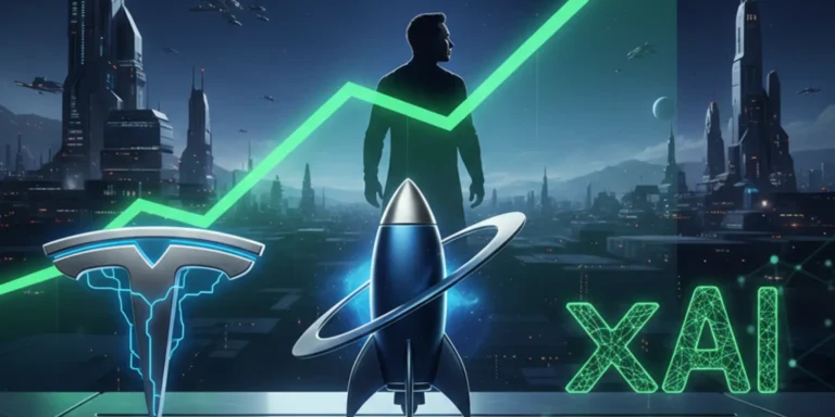 Tesla shares climb following reports of potential merger talks involving SpaceX and xAI