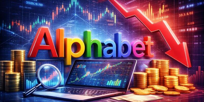 Alphabet earnings report showing investor reaction amid rising AI and capital expenditure spending