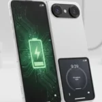 Apple foldable iPhone concept showing redesigned buttons, dual rear cameras, and large internal battery
