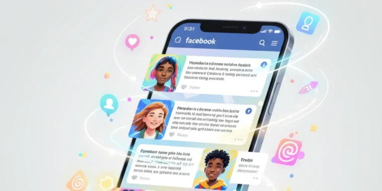 Facebook new features update highlighting animated profile pictures, AI creative tools, and engagement focused design changes