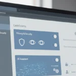 Firefox browser settings screen showing AI feature controls and privacy options