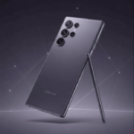 Galaxy S26 Ultra shown in a 360-degree leaked video, featuring a refined aluminum body, clean rear camera layout, and matching S Pen