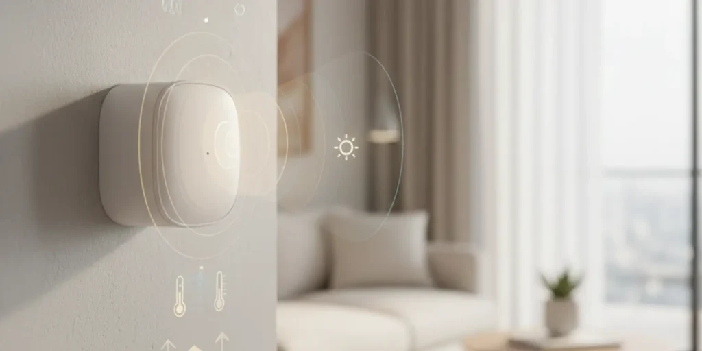 Lafaer LWR02 second-generation presence sensor with mmWave detection and Matter over Thread support