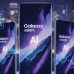 Samsung Galaxy S26 smartphones with Galaxy AI features displayed ahead of February 25 launch event in San Francisco