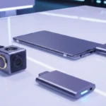 Tecno modular Android concept phone with magnetic camera and battery attachments showcased ahead of Mobile World Congress 2026.