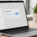 Apple macOS 26.4 introduces Charge Limit for MacBooks to protect battery health, with Shortcuts automation support.