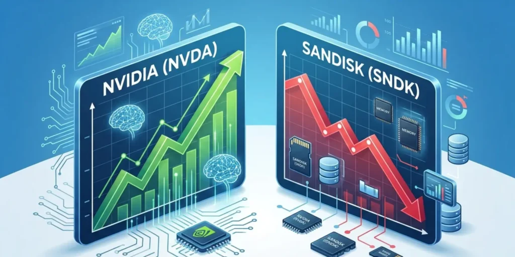 Billionaire investors are increasing stakes in Nvidia while reducing holdings in SanDisk, signaling confidence in Nvidia’s growth potential.