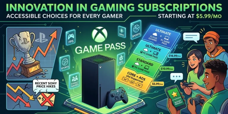 Microsoft Game Pass: Exploring Lower-Cost and Ad-Supported Tiers