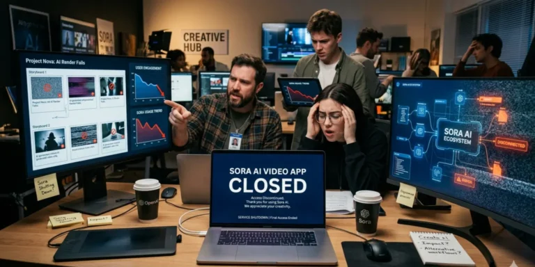 OpenAI Sora AI Video App Shutdown