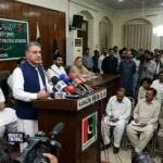 JSM-R leader Riaz Chandio criticises smart lockdown