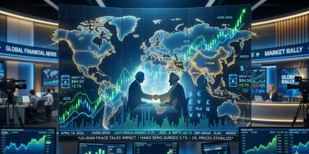 Asian equities surge to a six-week high as hopes of US–Iran diplomatic progress ease global risk sentiment.