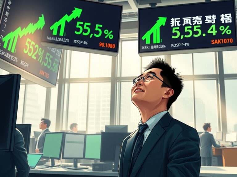 Asian Stocks Head for Best Week Since 2011 as Ceasefire Boosts Risk Appetite