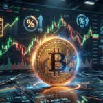 Bitcoin price chart showing volatility in 2026 with ETF inflows, market fear, and macroeconomic factors influencing BTC price