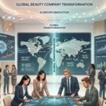 Estée Lauder One ELC model showing global teams, AI marketing systems, and business transformation strategy in 2026