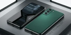 Samsung Galaxy A27 smartphone with Snapdragon 6 Gen 3 chipset, triple rear cameras, and 6.5-inch AMOLED display