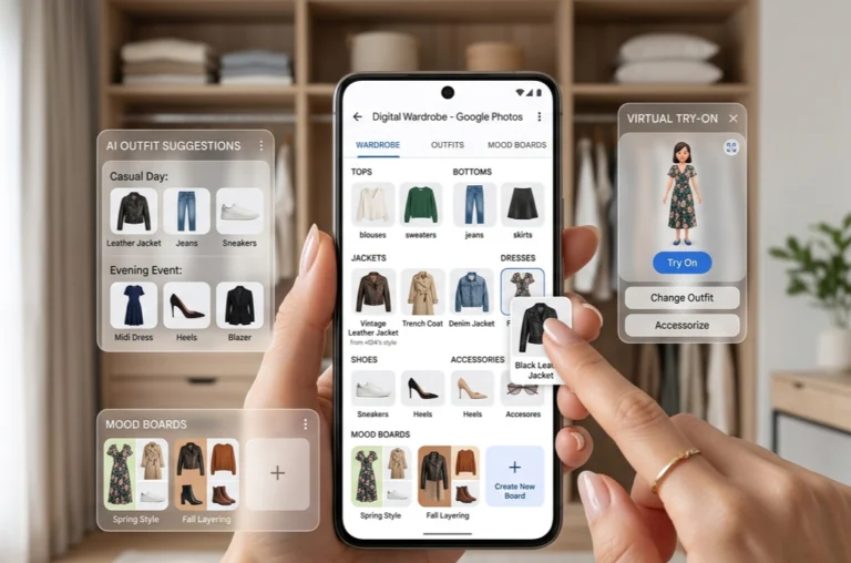 Google Photos introduces an AI-powered digital wardrobe that turns your photo library into a smart styling tool.