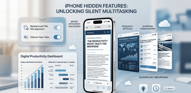 Apple’s hidden Safari background tab feature helps users browse faster without interrupting reading sessions.