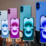 Apple iPhone featuring advanced camera technology alongside iOS updates, developer initiatives, and next-generation wearable innovations.