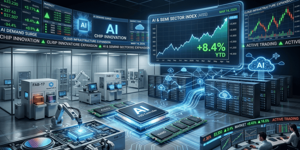 Silicon Motion Stock Surges 8.4% on AI-Driven Earnings Beat